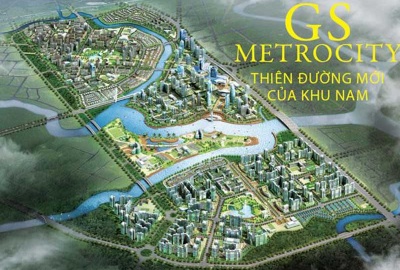 Biệt thự đơn lập view sông dự án GS metro city